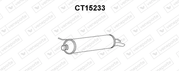 Silenciador, parte traseira Citroen C5  DC ao melhor preço