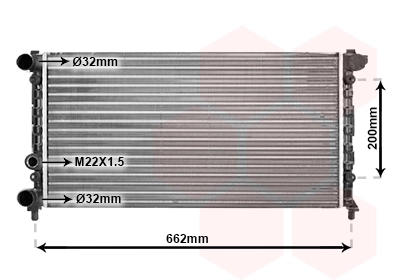 Radiador de esfriamento de motor VAG SE021117002D preço, a partir de 73,37 USD