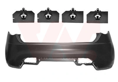 Pára-choque traseiro para Fiat Bravo II 198