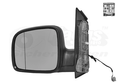  Espelho de retrovisão esquerdo Volkswagen AMAROK pick-up (2HA, 2HB, S1B, S6B, S7A, S7B) (2010 - 2026) 