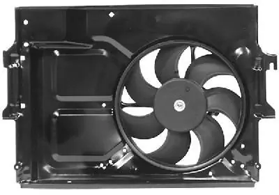 Ventilador elétrico de esfriamento montado (motor + roda de aletas) para Ford Escort '95 AVL