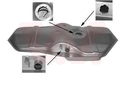 Tanque de combustível para Opel Astra 53B