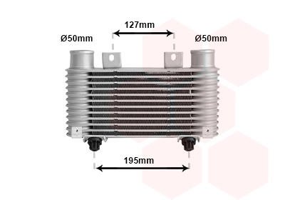 Radiador de intercooler para Ford Ranger ER