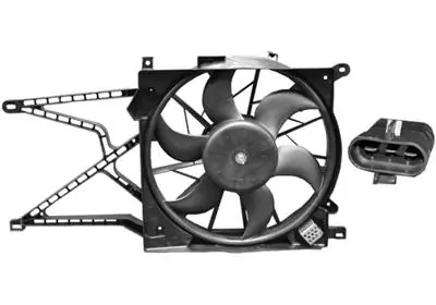 Difusor do radiador de esfriamento, montado com motor e roda de aletas 9129523 General Motors