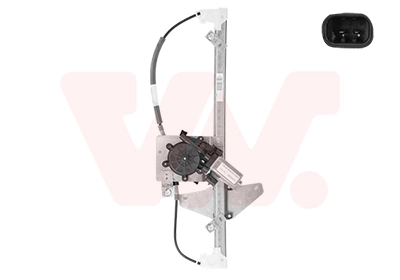 Mecanismo de acionamento de vidro da porta dianteira direita Peugeot 208 CA, CC