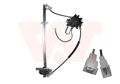  Mecanismo de acionamento de vidro da porta dianteira direita Nissan Vanette CARGO сaixa (C23) (1995 - 2001) CARGO