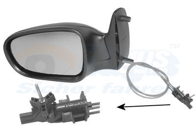 Espelho de retrovisão esquerdo para Ford Galaxy I VX WGR