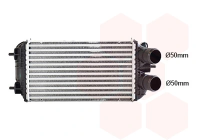 Radiador de intercooler Peugeot 2008 II 