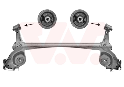 Compre Viga de suspensão traseira (plataforma veicular) Fiat Punto 