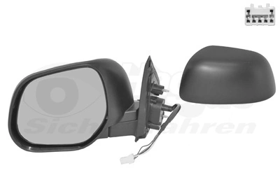 Espelho de retrovisão esquerdo para Mitsubishi Outlander II CW