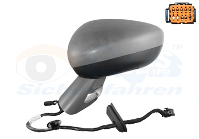 Espelho de retrovisão esquerdo para Citroen C5 RW