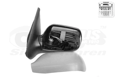 Espelho de retrovisão esquerdo Mazda 2 1 DY