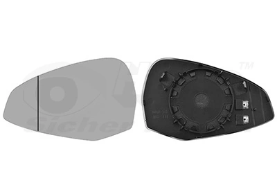 Compre 13D2545M Polcar Elemento espelhado do espelho de retrovisão esquerdo