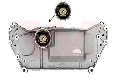 Viga de suspensão dianteira (plataforma veicular) para Audi A3 8PA