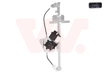 Compre Mecanismo de acionamento de vidro da porta dianteira esquerda Citroen Berlingo 