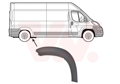 Expansor direito (placa sobreposta) de arco do pára-lama traseiro Chrysler 735422800 preço, a partir de 42,00 USD