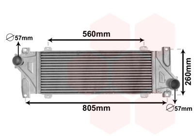 Radiador de intercooler para Mercedes Sprinter 904