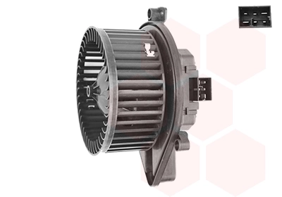 Motor de ventilador de forno (de aquecedor de salão) Audi A4 B6 8E2