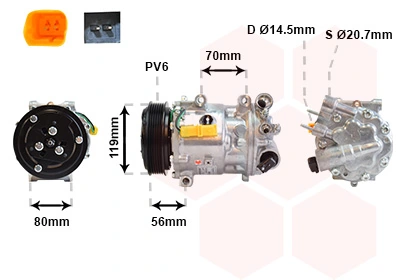  para Citroen C5  (RC)
