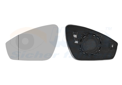 Elemento espelhado do espelho de retrovisão esquerdo VAG 11B857521 preço, a partir de 66,45 USD