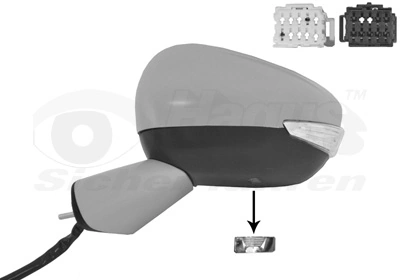 Espelho de retrovisão esquerdo Peugeot/Citroen 1610548480 preço, a partir de 378,51 USD