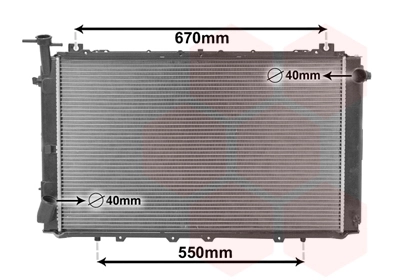 Compre Radiador de esfriamento de motor Nissan Patrol 