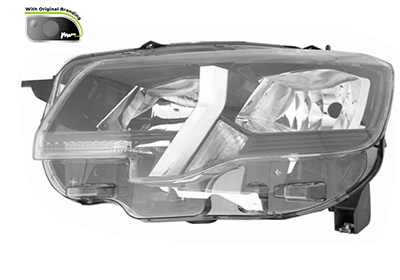 Luz esquerda Peugeot Partner preço, a partir de 242,58 USD