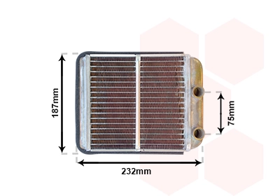 Radiador de forno (de aquecedor) Mitsubishi Galant VIII EA ao melhor preço