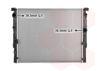  Radiador de esfriamento de motor BMW 7 sedan (G11, G12) (2015 - 2022) 