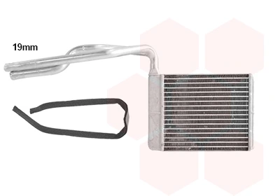 Radiador de forno (de aquecedor) para Ford Focus CB8