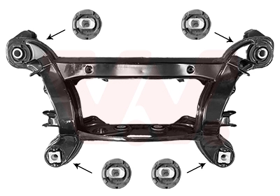 Compre Viga de suspensão traseira (plataforma veicular) Mercedes C 