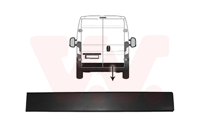 Moldura da porta traseira direita Chrysler 735423004 preço, a partir de 42,84 USD