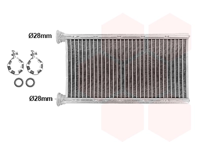 Radiador de forno (de aquecedor) Subaru Impreza III GR