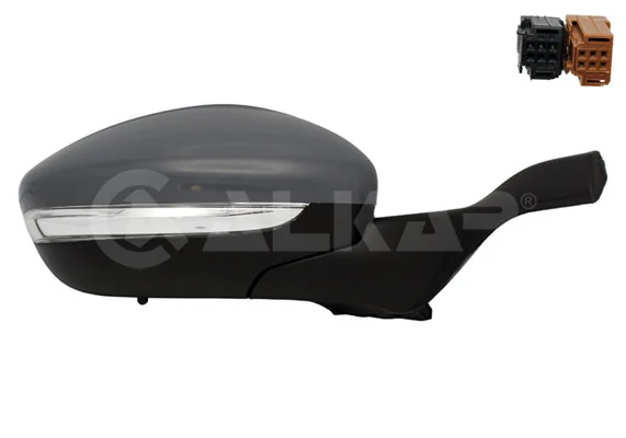 Espelho de retrovisão direito 1611240780 Peugeot/Citroen