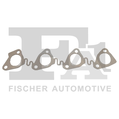 Vedante de tubo coletor de escape Ford Fiesta COURIER F3L, F5L