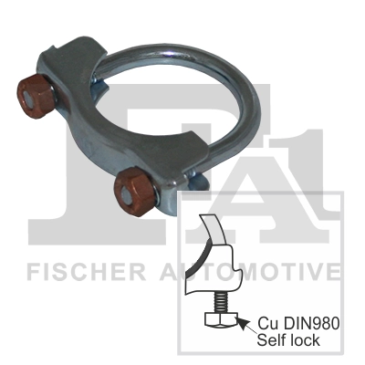 Braçadeira de silenciador dianteira General Motors 13111819 preço, a partir de 2,56 USD