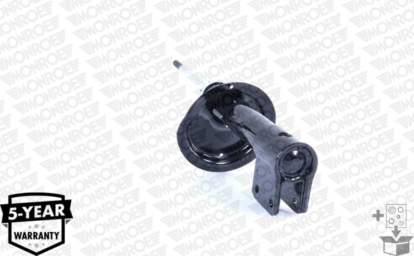 Amortecedor dianteiro esquerdo 1635543580 Peugeot/Citroen
