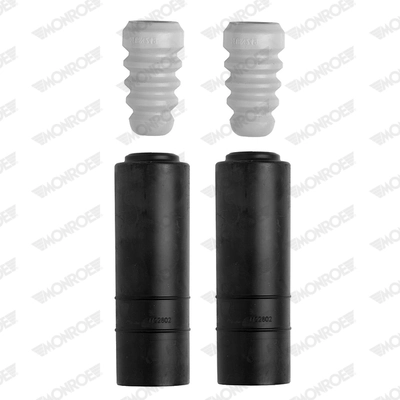 Pára-choque (grade de proteção) de amortecedor traseiro + bota de proteção para Honda Civic VI MB