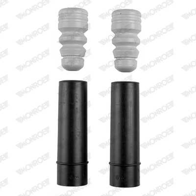 Pára-choque (grade de proteção) de amortecedor traseiro + bota de proteção Hyundai Accent III MC
