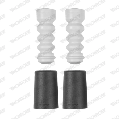 Pára-choque (grade de proteção) de amortecedor traseiro + bota de proteção Volkswagen Polo III 6N2