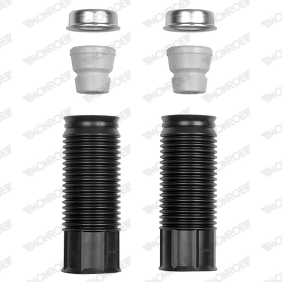 Pára-choque (grade de proteção) de amortecedor traseiro + bota de proteção para Toyota Corolla VERSO R10