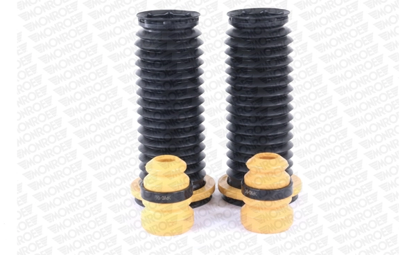 Pára-choque (grade de proteção) de amortecedor traseiro + bota de proteção Fiat 500 X 334