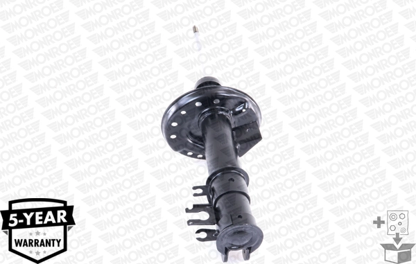 Amortecedor dianteiro direito Peugeot/Citroen 1635543880