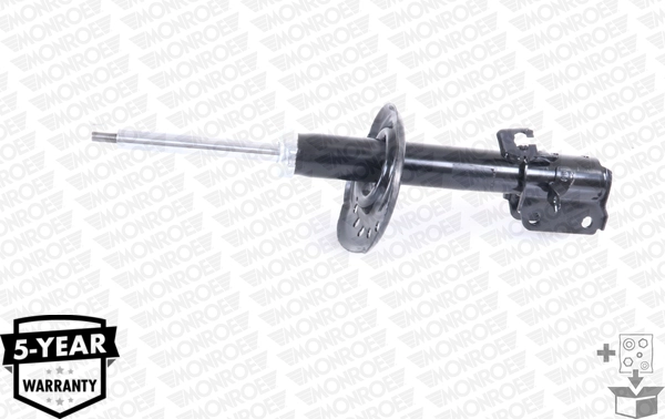 Amortecedor dianteiro direito 1635534480 Peugeot/Citroen