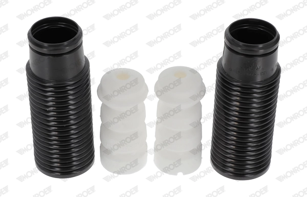 Pára-choque (grade de proteção) de amortecedor traseiro + bota de proteção para Opel Corsa D S07