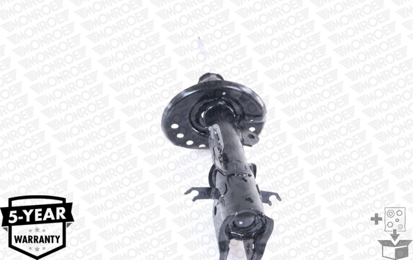Amortecedor dianteiro direito Peugeot/Citroen 1635534480