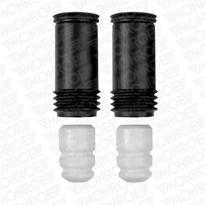 Pára-choque (grade de proteção) de amortecedor traseiro + bota de proteção para Volvo V40  VW