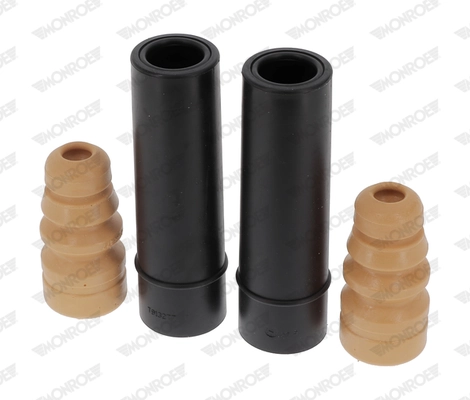 Pára-choque (grade de proteção) de amortecedor traseiro + bota de proteção para KIA Rio II JB