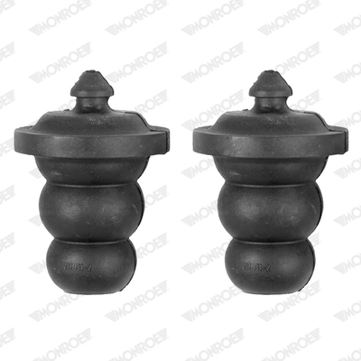 Pára-choque (grade de proteção) de amortecedor traseiro + bota de proteção para Fiat Panda I 141A