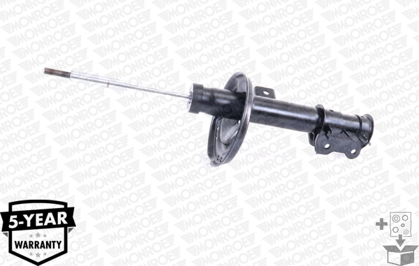 Amortecedor dianteiro direito 1635543880 Peugeot/Citroen